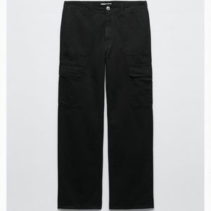 TRF STRAIGHT CARGO PANTS ZARA